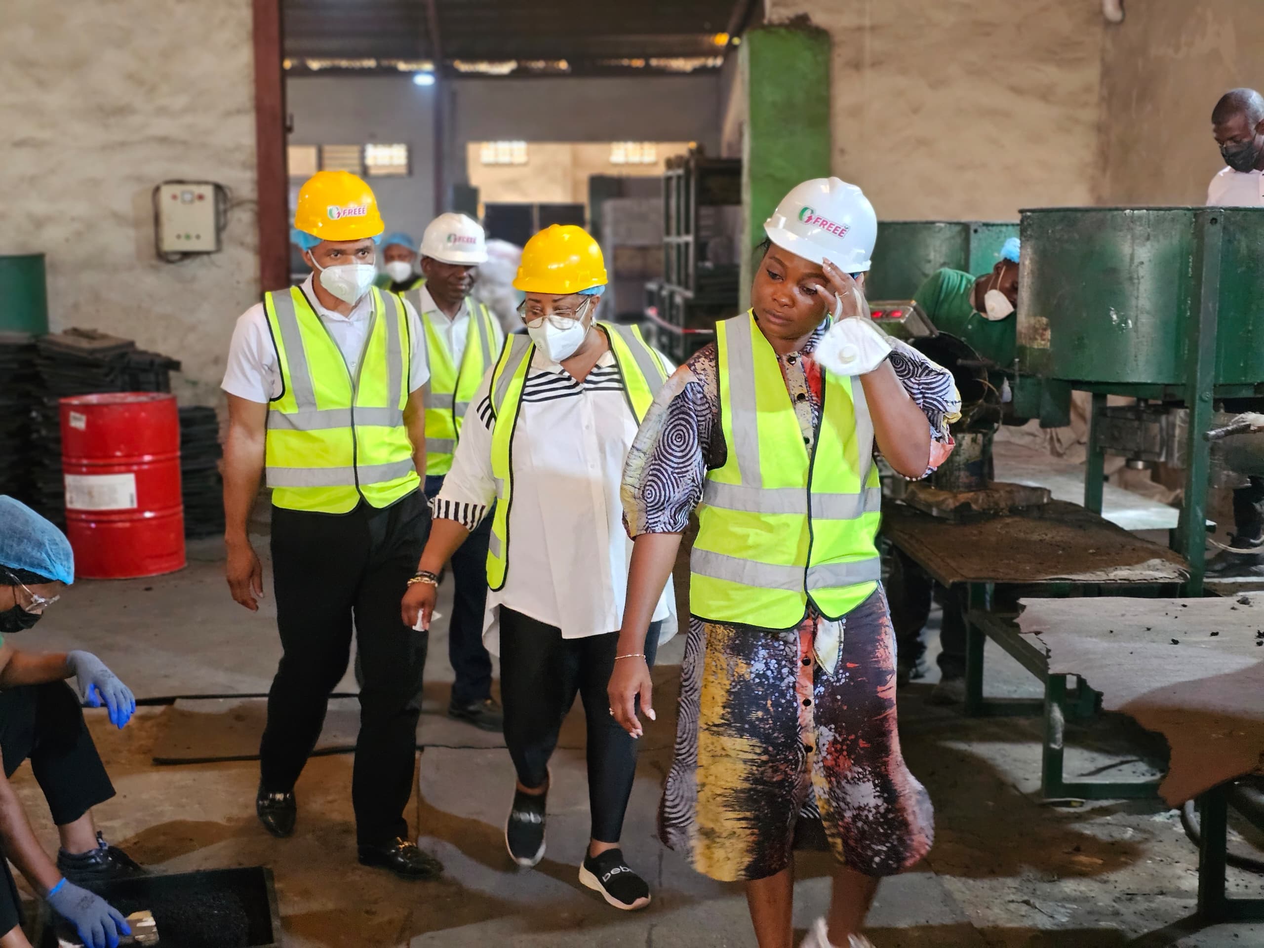 Official Visit to Freee Recycling Facility